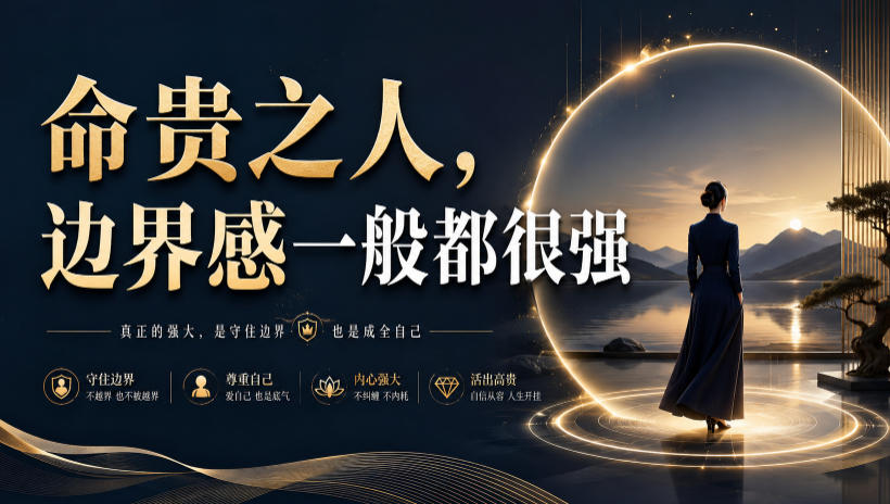 付费文章：命贵之人，边界感一般都很强-来友网创