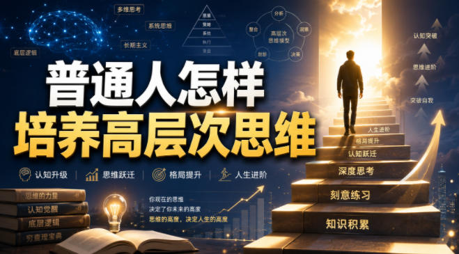 付费文章：普通人怎样培养高层次思维-来友网创