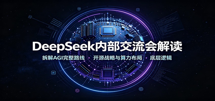 DeepSeek内部交流会解读：拆解AGI完整路线，开源战略与算力布局底层逻辑-来友网创