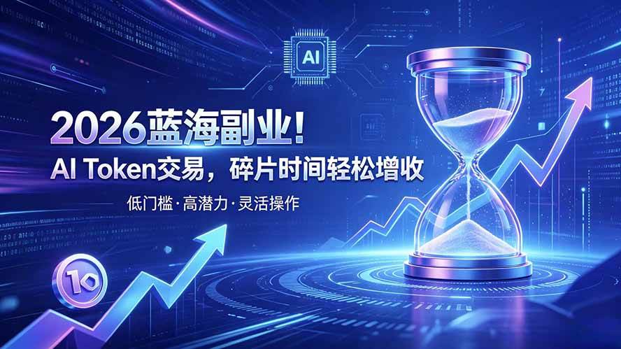 （19997期）AI Token算力赛道！普通人可入局的数字副业-来友网创