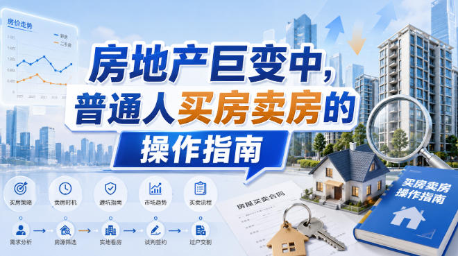 付费文章：房地产巨变中，普通人买房卖房的操作指南【上篇+下篇】-来友网创
