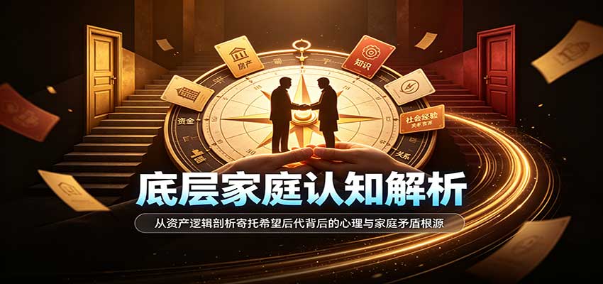 底层家庭认知解析：从资产逻辑剖析寄托希望后代背后的心理与家庭矛盾根源-来友网创